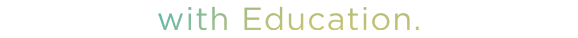with Education